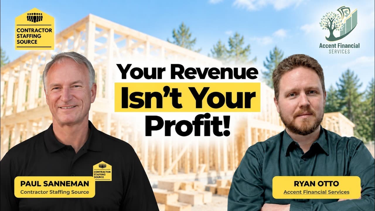 Ryan Otto on Business Success Tips: Getting Contractors in Touch with Their Finances
